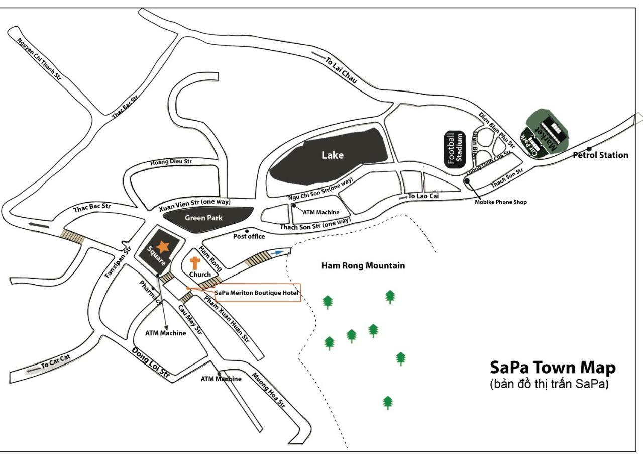 Sapa Meriton Boutique Hotel Luaran gambar